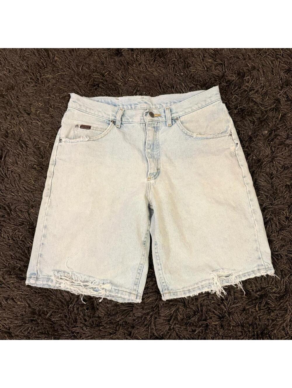 lee distressed jorts